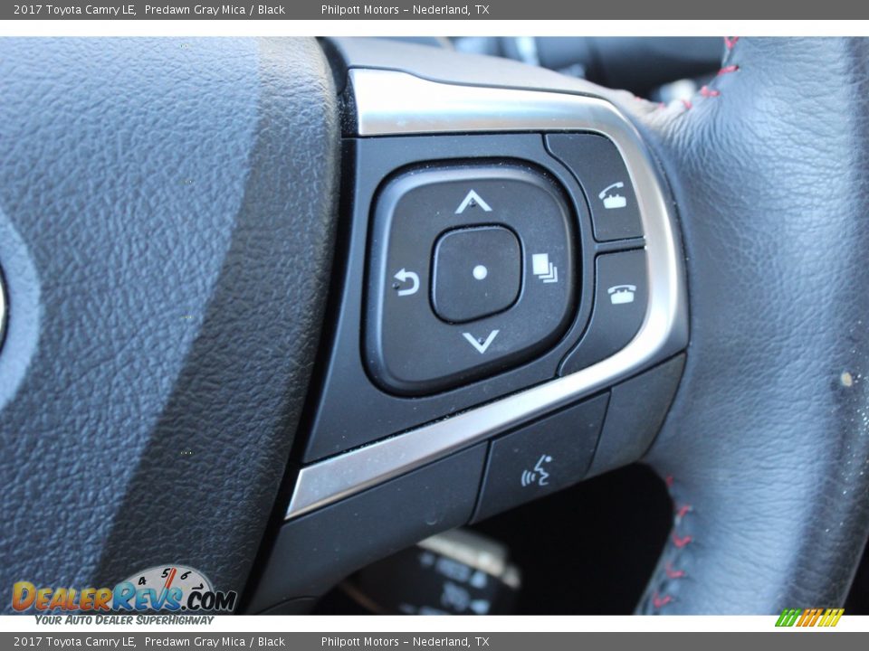 2017 Toyota Camry LE Predawn Gray Mica / Black Photo #12