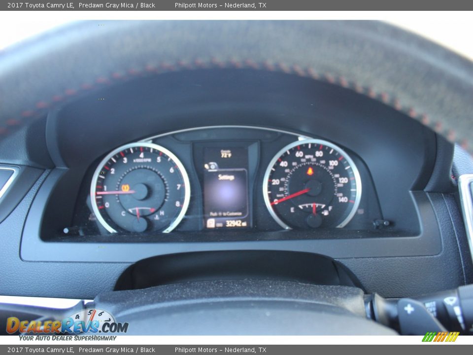 2017 Toyota Camry LE Predawn Gray Mica / Black Photo #13
