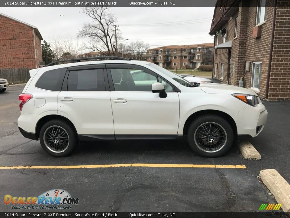 2014 Subaru Forester 2.0XT Premium Satin White Pearl / Black Photo #7