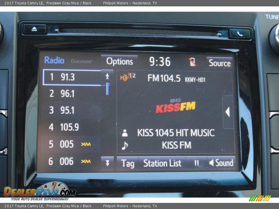 2017 Toyota Camry LE Predawn Gray Mica / Black Photo #15