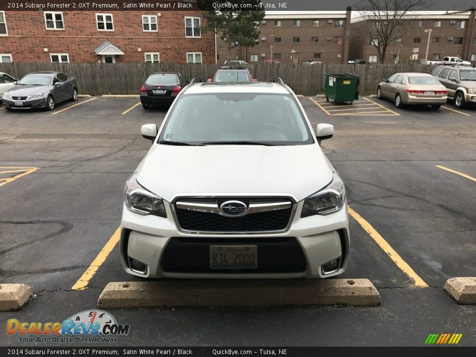 2014 Subaru Forester 2.0XT Premium Satin White Pearl / Black Photo #9