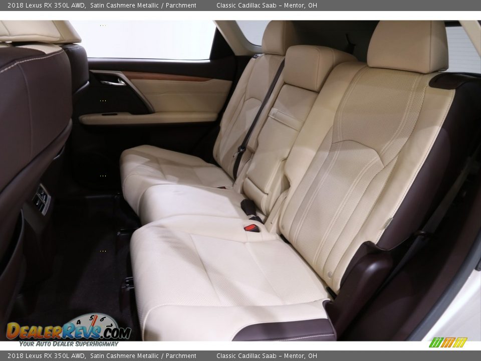 2018 Lexus RX 350L AWD Satin Cashmere Metallic / Parchment Photo #18