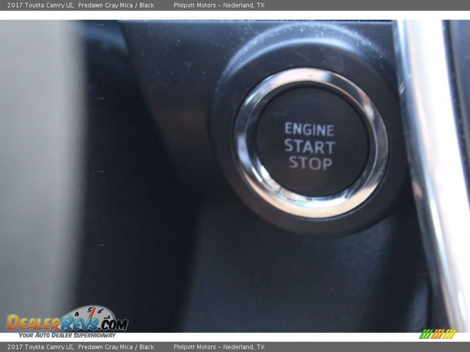 2017 Toyota Camry LE Predawn Gray Mica / Black Photo #17