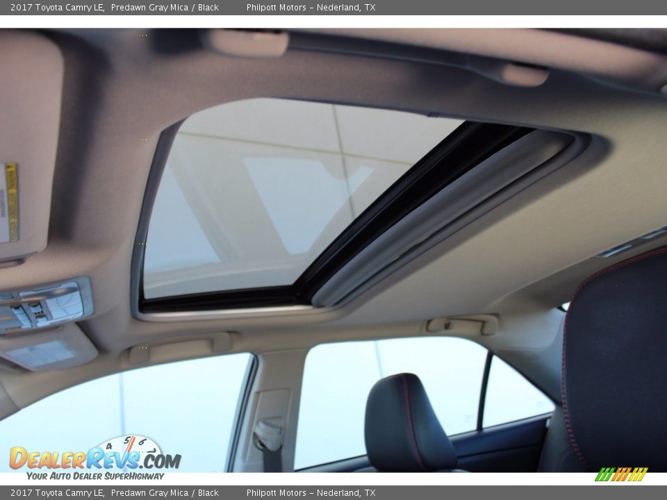 2017 Toyota Camry LE Predawn Gray Mica / Black Photo #19