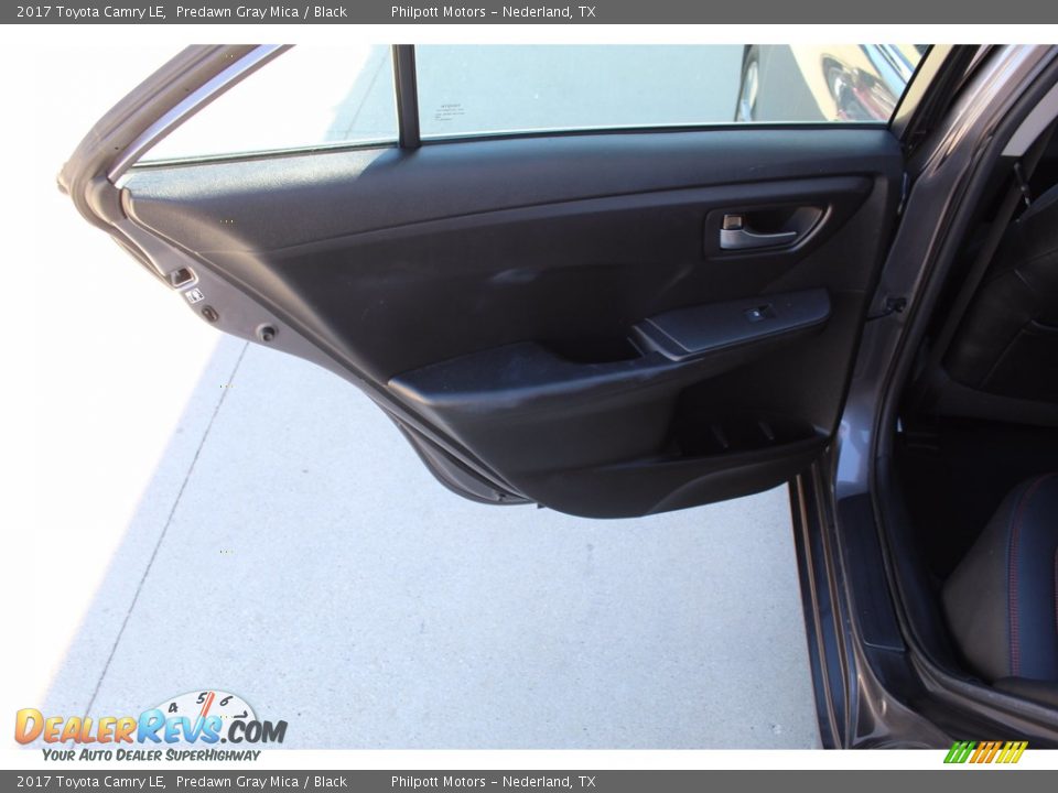 2017 Toyota Camry LE Predawn Gray Mica / Black Photo #20