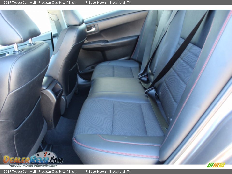 2017 Toyota Camry LE Predawn Gray Mica / Black Photo #21