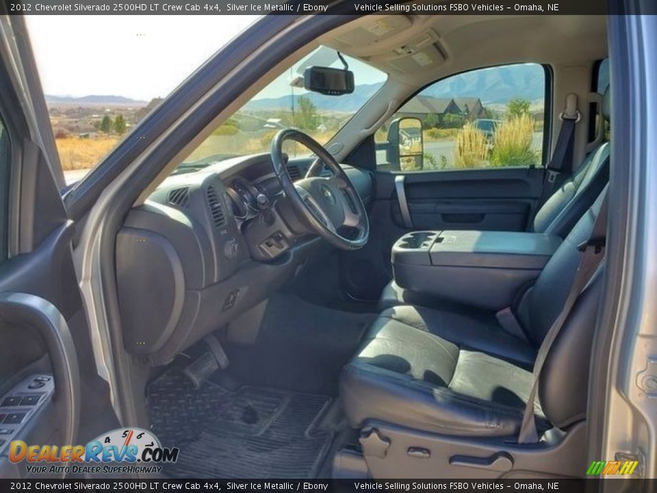 2012 Chevrolet Silverado 2500HD LT Crew Cab 4x4 Silver Ice Metallic / Ebony Photo #4