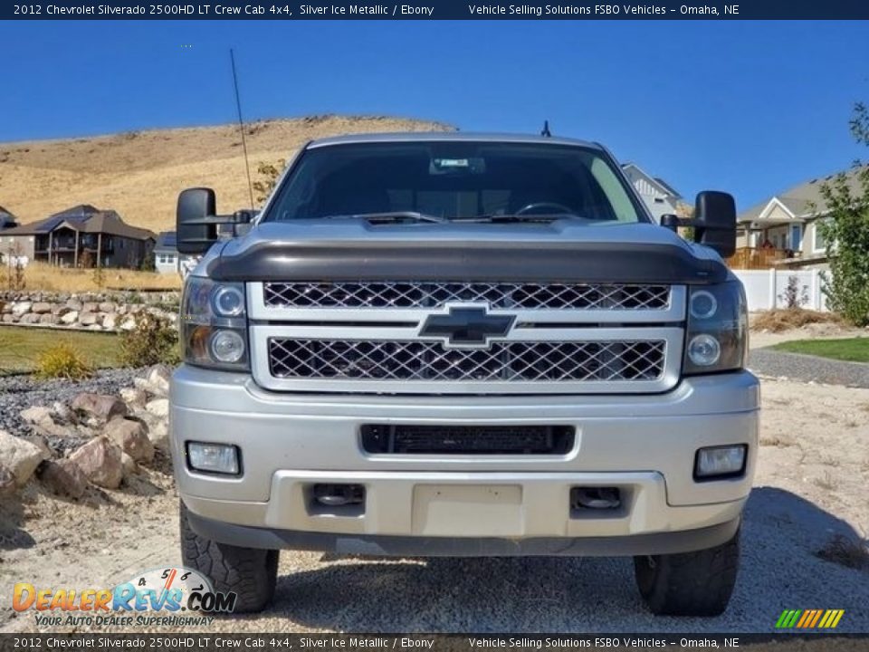 2012 Chevrolet Silverado 2500HD LT Crew Cab 4x4 Silver Ice Metallic / Ebony Photo #6