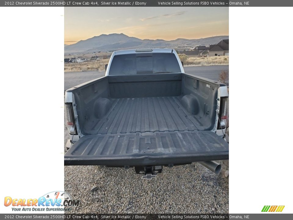 2012 Chevrolet Silverado 2500HD LT Crew Cab 4x4 Silver Ice Metallic / Ebony Photo #9