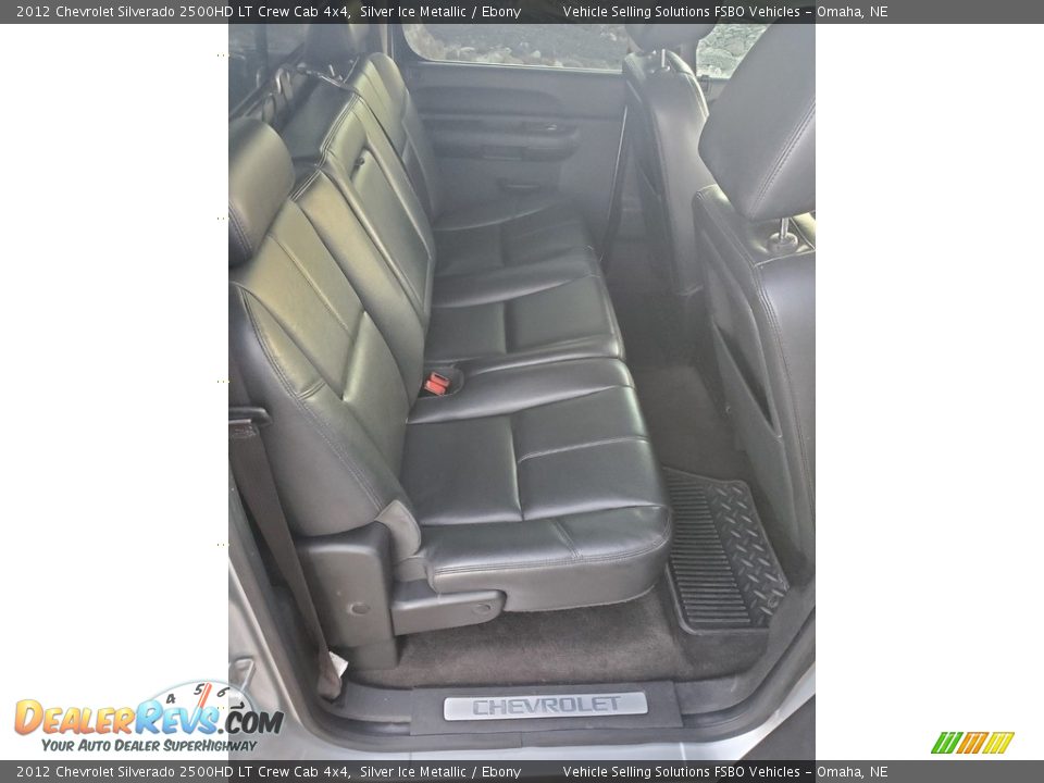 2012 Chevrolet Silverado 2500HD LT Crew Cab 4x4 Silver Ice Metallic / Ebony Photo #13