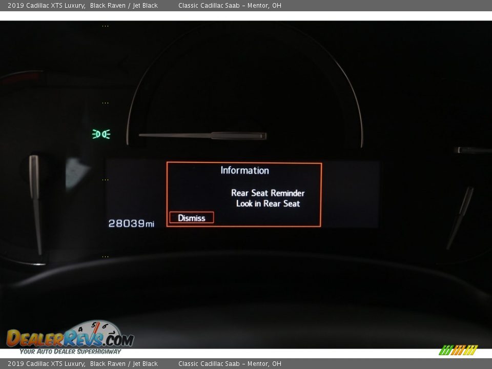 2019 Cadillac XTS Luxury Black Raven / Jet Black Photo #28