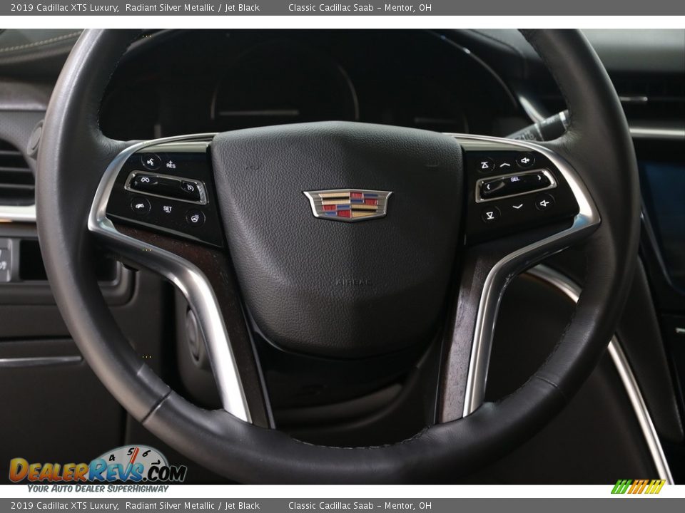 2019 Cadillac XTS Luxury Radiant Silver Metallic / Jet Black Photo #7