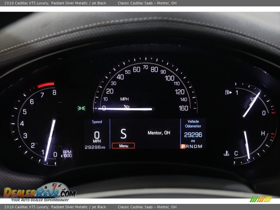 2019 Cadillac XTS Luxury Radiant Silver Metallic / Jet Black Photo #8