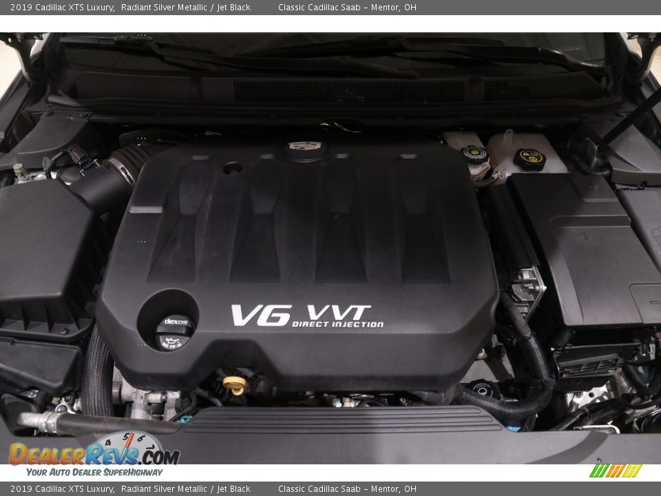 2019 Cadillac XTS Luxury Radiant Silver Metallic / Jet Black Photo #19