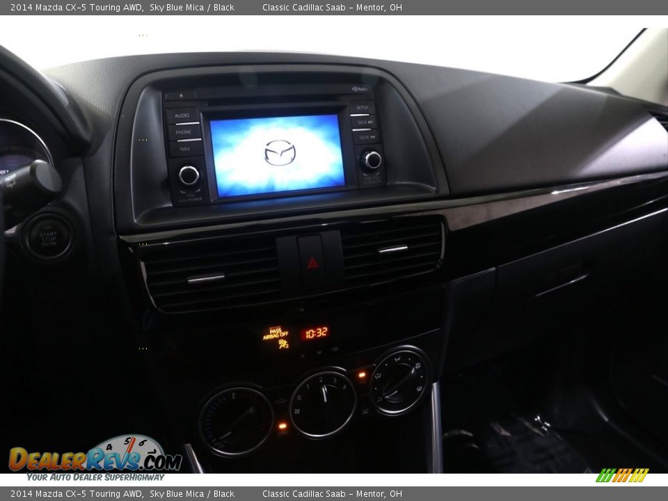2014 Mazda CX-5 Touring AWD Sky Blue Mica / Black Photo #9