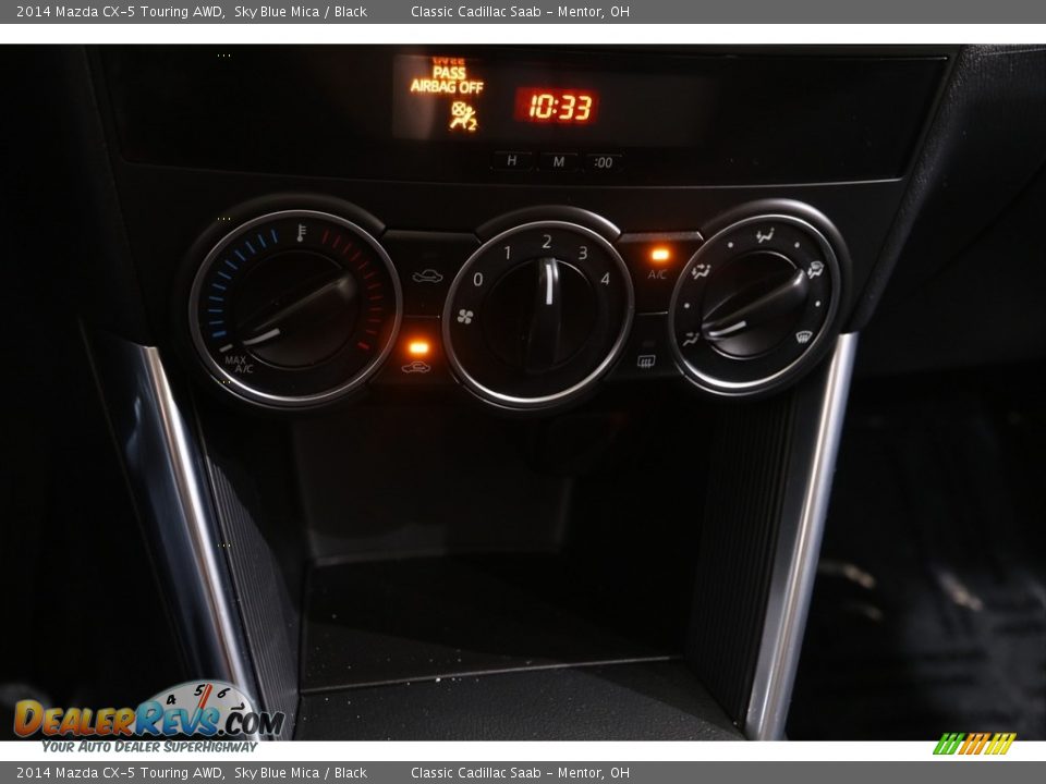 2014 Mazda CX-5 Touring AWD Sky Blue Mica / Black Photo #13