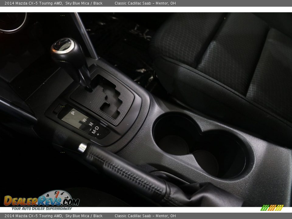2014 Mazda CX-5 Touring AWD Sky Blue Mica / Black Photo #14