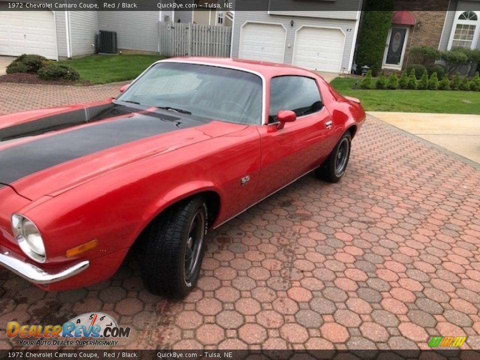 1972 Chevrolet Camaro Coupe Red / Black Photo #1