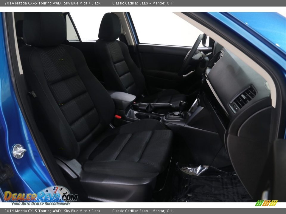 2014 Mazda CX-5 Touring AWD Sky Blue Mica / Black Photo #15