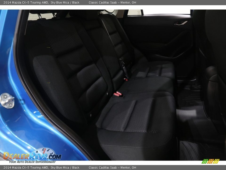 2014 Mazda CX-5 Touring AWD Sky Blue Mica / Black Photo #16