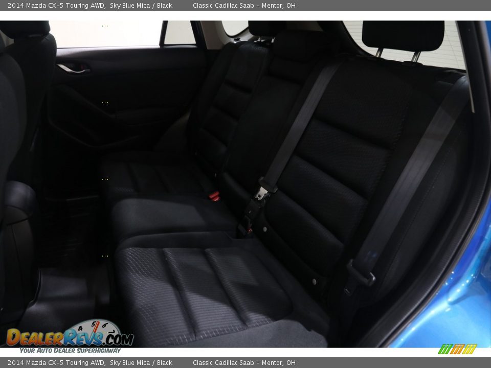 2014 Mazda CX-5 Touring AWD Sky Blue Mica / Black Photo #17