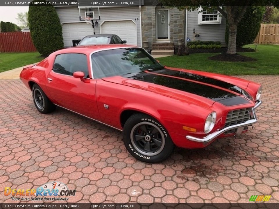 Front 3/4 View of 1972 Chevrolet Camaro Coupe Photo #3