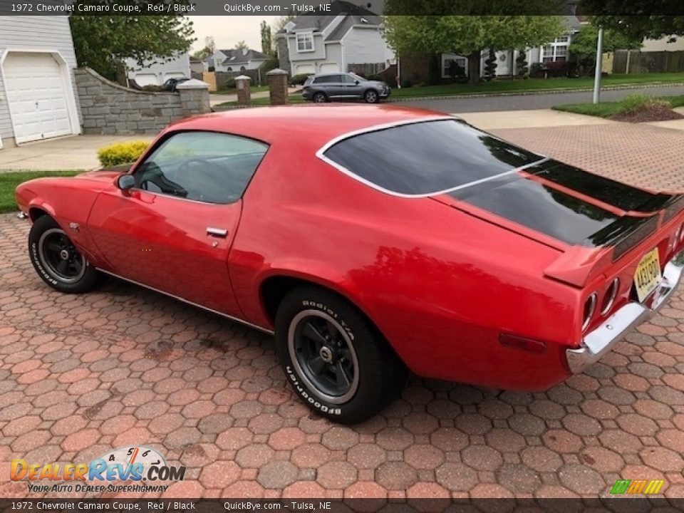 1972 Chevrolet Camaro Coupe Red / Black Photo #5