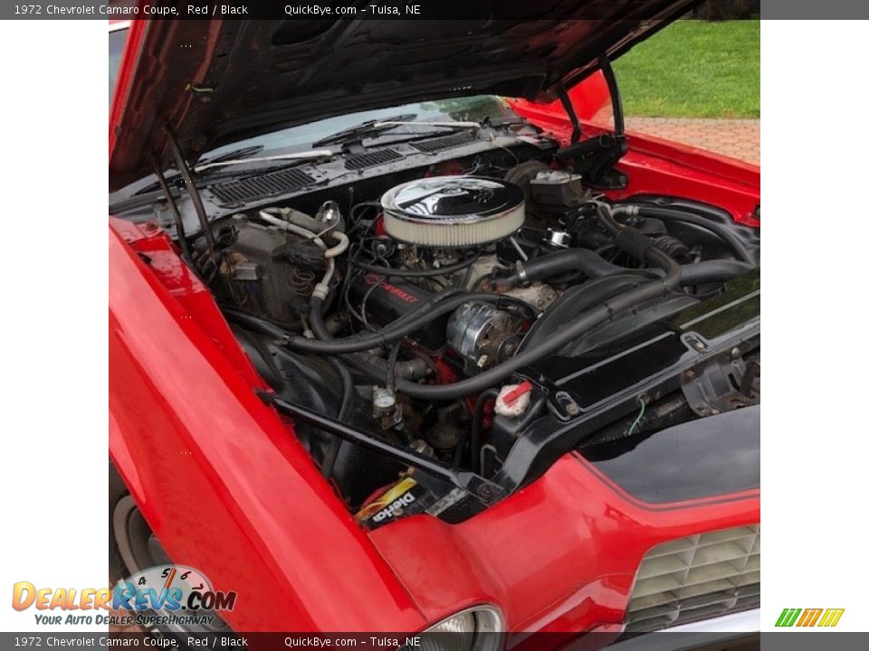 1972 Chevrolet Camaro Coupe 350cid OHV 16-Valve V8 Engine Photo #9