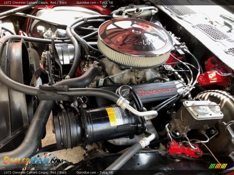 1972 Chevrolet Camaro Coupe Red / Black Photo #10