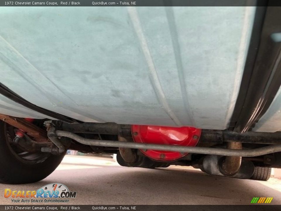 1972 Chevrolet Camaro Coupe Red / Black Photo #12