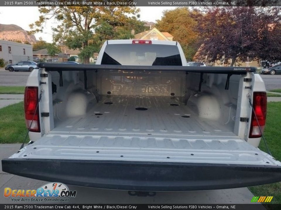 2015 Ram 2500 Tradesman Crew Cab 4x4 Bright White / Black/Diesel Gray Photo #5