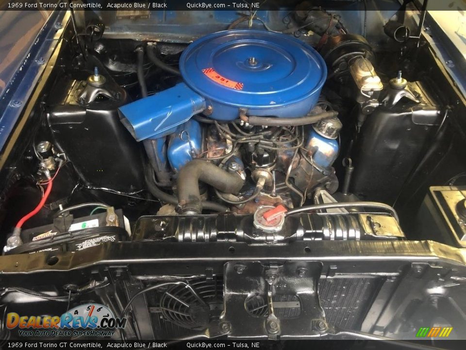 1969 Ford Torino GT Convertible 351 ci OHV 16-Valve V8 Engine Photo #12