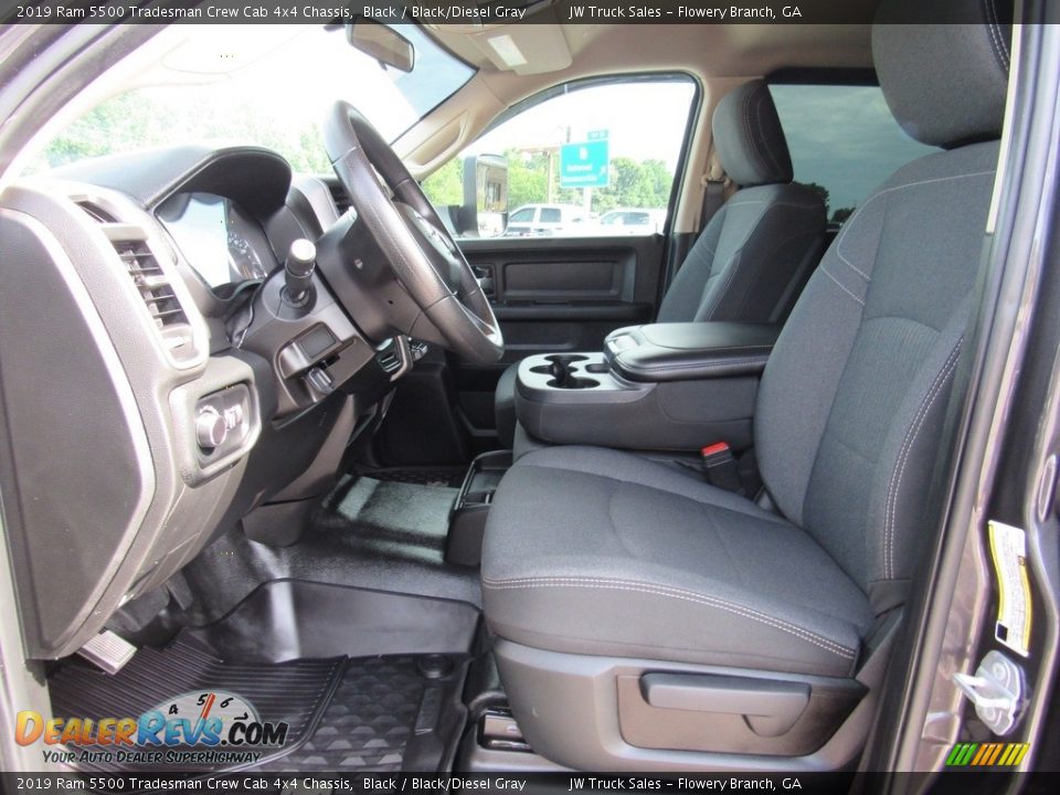 2019 Ram 5500 Tradesman Crew Cab 4x4 Chassis Black / Black/Diesel Gray Photo #21