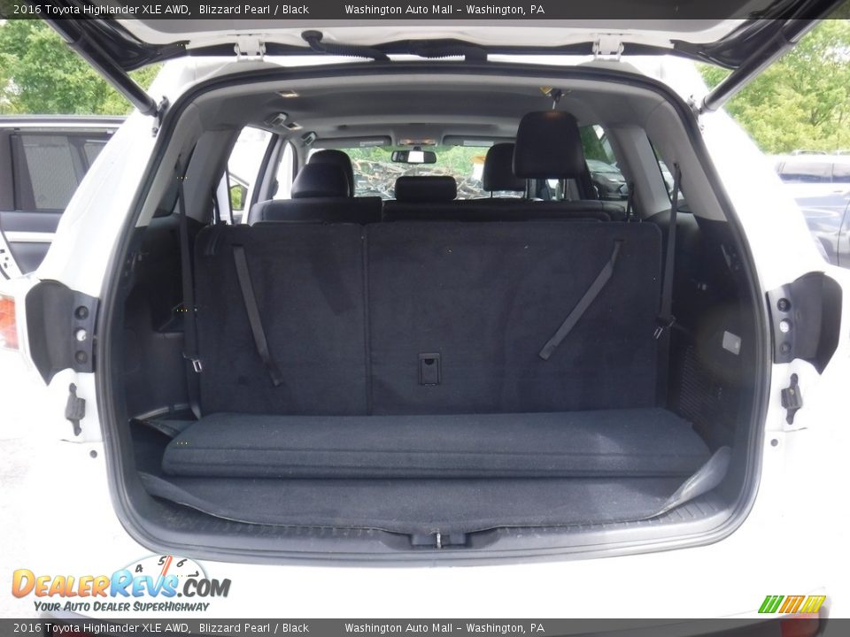 2016 Toyota Highlander XLE AWD Blizzard Pearl / Black Photo #26