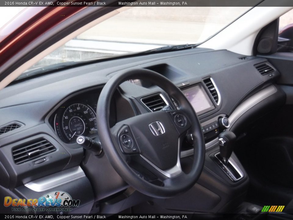 Dashboard of 2016 Honda CR-V EX AWD Photo #5