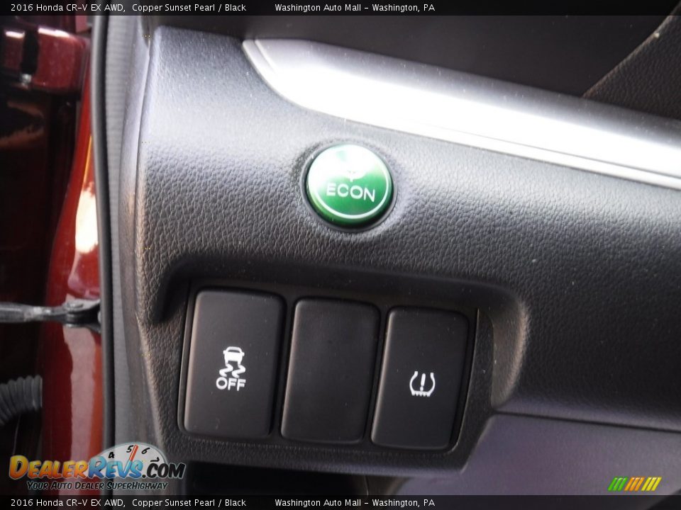 2016 Honda CR-V EX AWD Copper Sunset Pearl / Black Photo #6