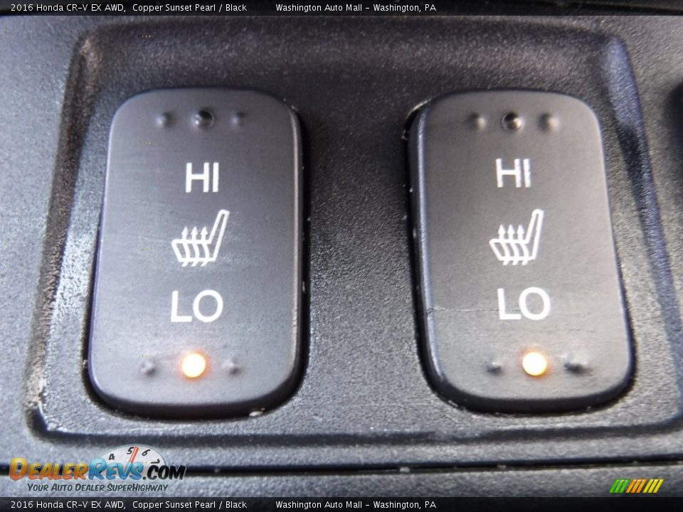 2016 Honda CR-V EX AWD Copper Sunset Pearl / Black Photo #8
