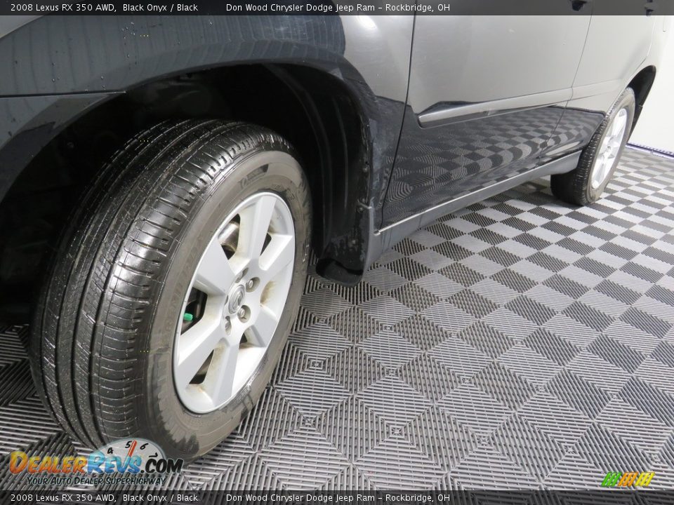2008 Lexus RX 350 AWD Black Onyx / Black Photo #9