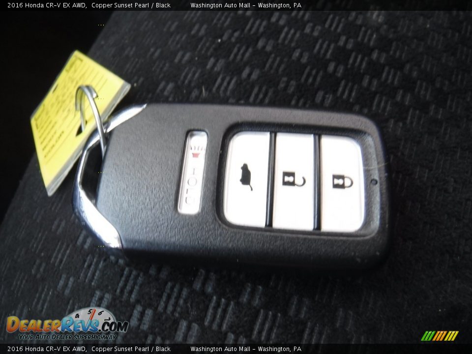 2016 Honda CR-V EX AWD Copper Sunset Pearl / Black Photo #9