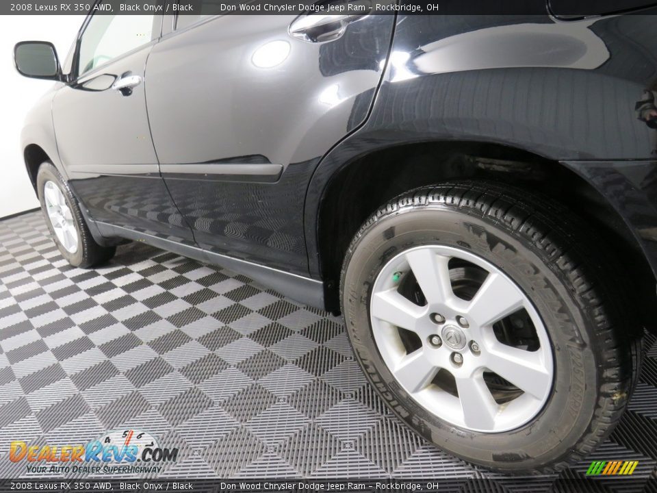 2008 Lexus RX 350 AWD Black Onyx / Black Photo #10