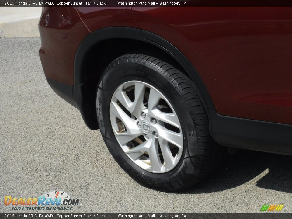 2016 Honda CR-V EX AWD Copper Sunset Pearl / Black Photo #10