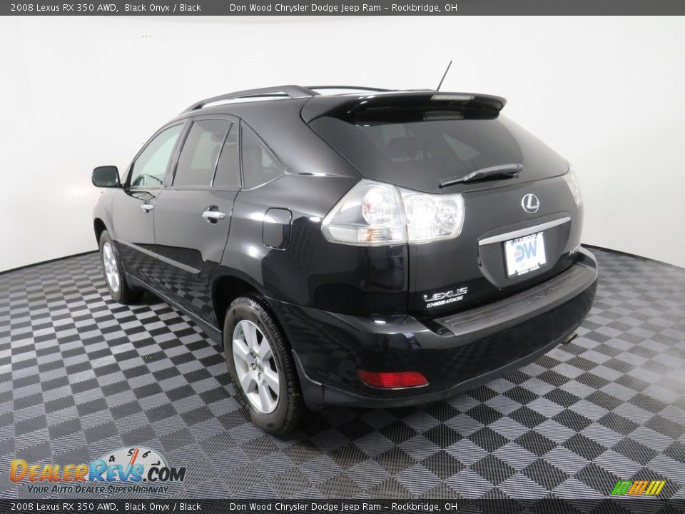 2008 Lexus RX 350 AWD Black Onyx / Black Photo #11