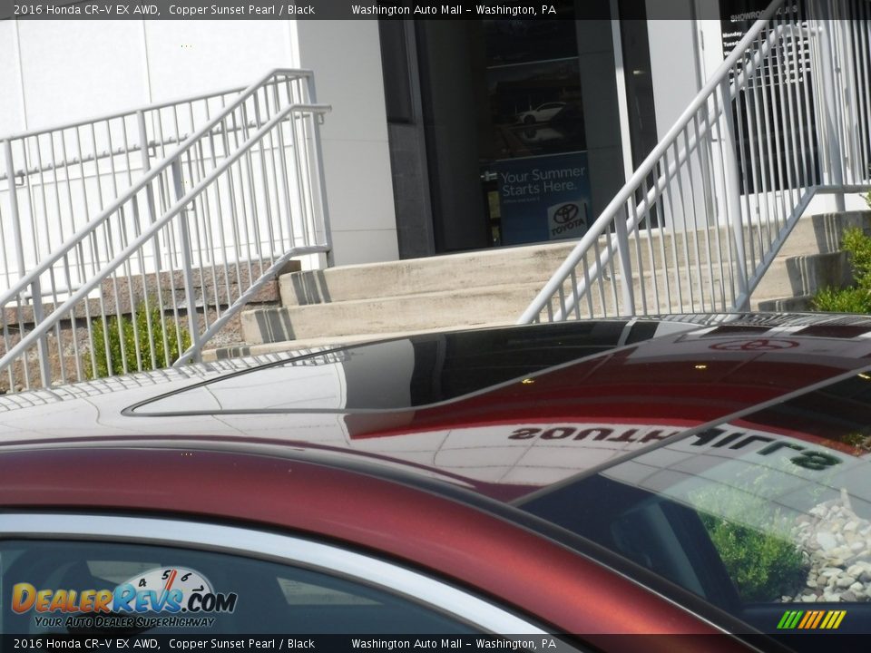 2016 Honda CR-V EX AWD Copper Sunset Pearl / Black Photo #11