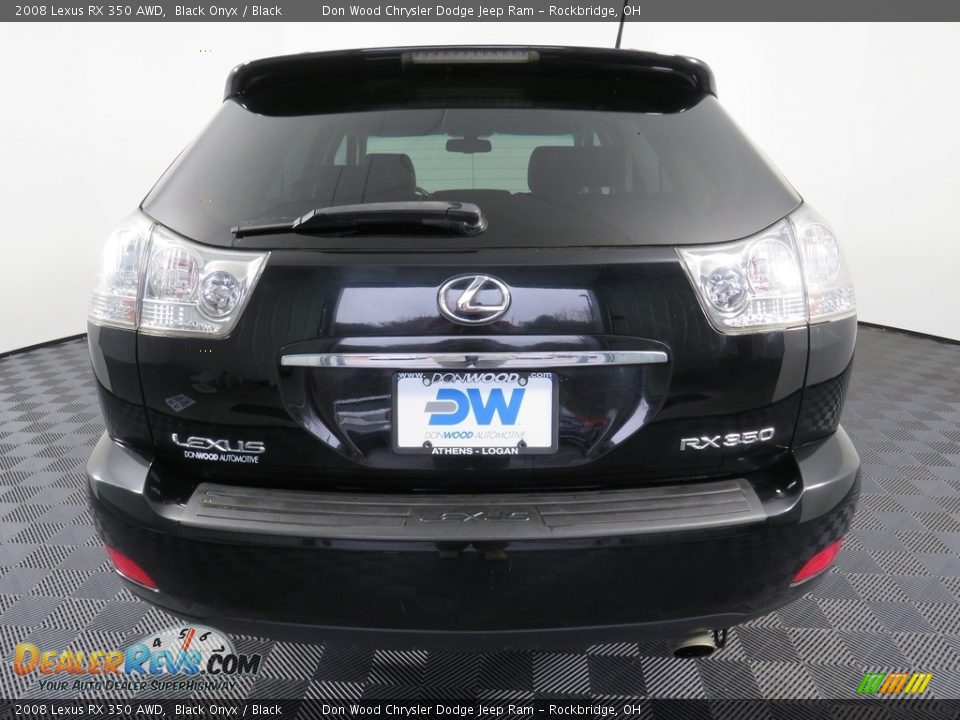 2008 Lexus RX 350 AWD Black Onyx / Black Photo #12
