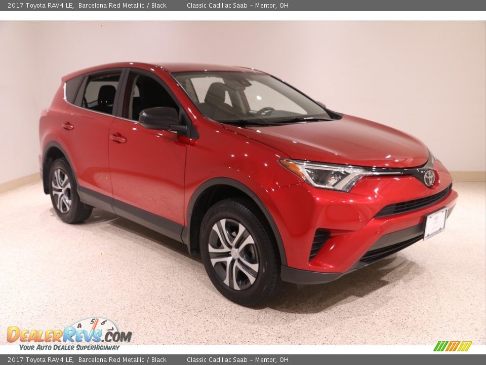 2017 Toyota RAV4 LE Barcelona Red Metallic / Black Photo #1