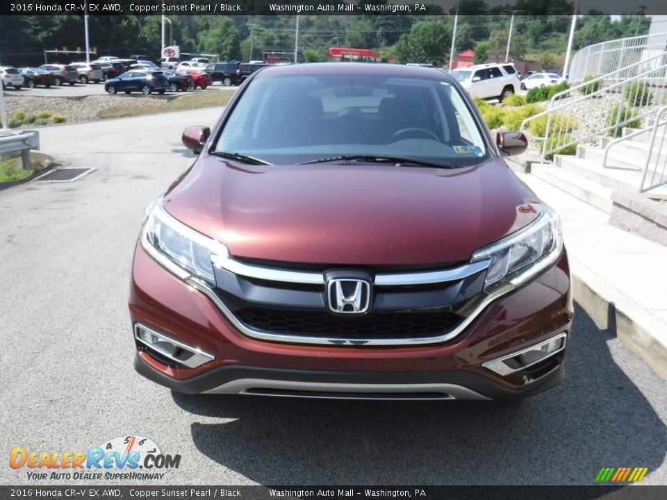 Copper Sunset Pearl 2016 Honda CR-V EX AWD Photo #12