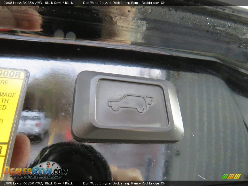 2008 Lexus RX 350 AWD Black Onyx / Black Photo #15