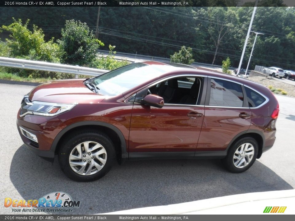 Copper Sunset Pearl 2016 Honda CR-V EX AWD Photo #14