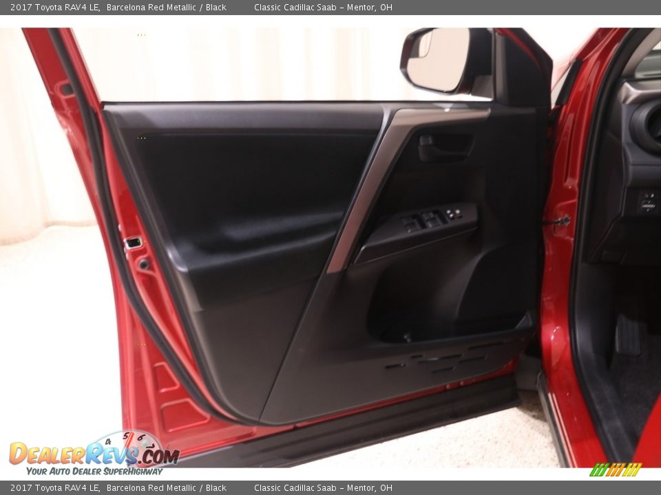 2017 Toyota RAV4 LE Barcelona Red Metallic / Black Photo #4