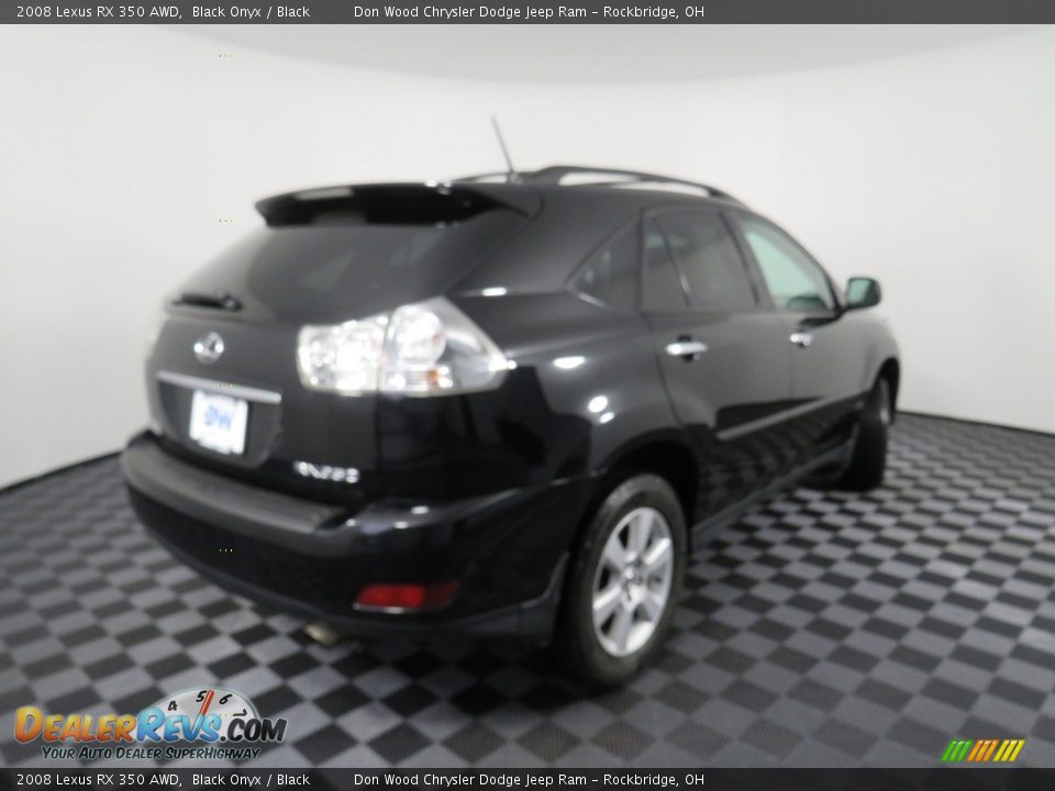 2008 Lexus RX 350 AWD Black Onyx / Black Photo #16
